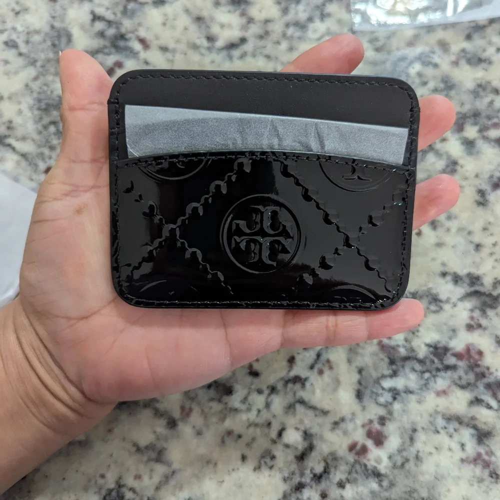 Tory Burch Black Card Holder